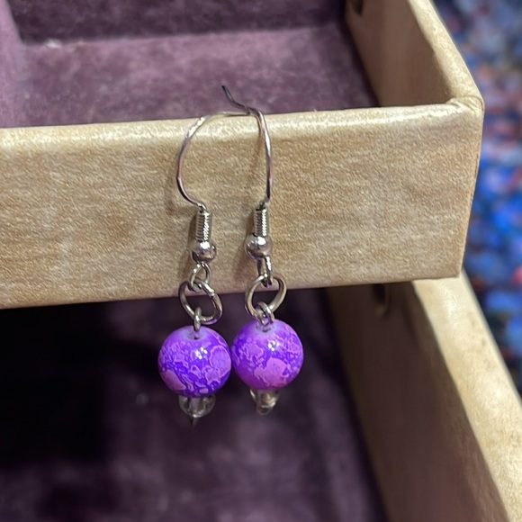 Lot of 4 sets of dangle earrings 🌺 - Picture 3 of 5